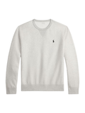 RALPH LAUREN Double-Knit Sweatshirt Light Sport Heather
