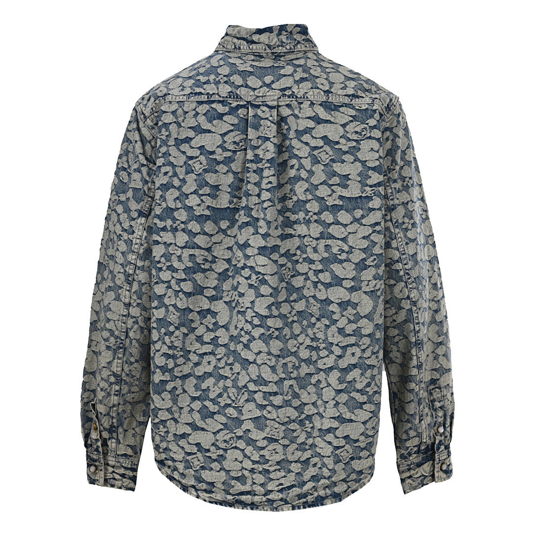 Louis Vuitton x Nigo Burnout Denim Work Jacket