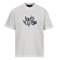 Louis Vuitton Flocked Logo Short-Sleeve T-Shirt
