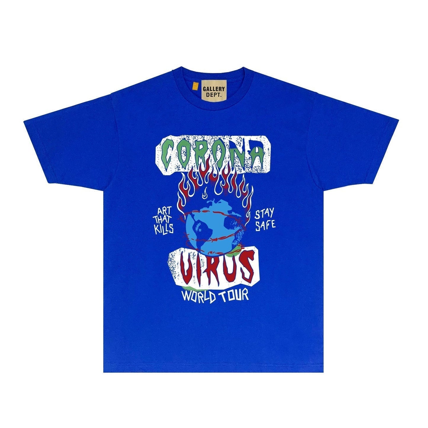 Gallery Dept T Shirts European And American Tee Shirt Short Sleeve T-Shirt Blouse